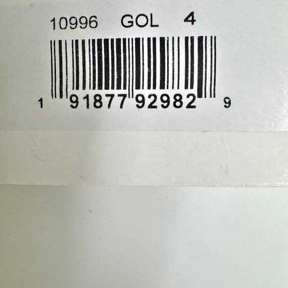 Mac Duggal High Neck Open Back Embellished Trapeze Dress Gold Size 4 NWT - Picture 10 of 10